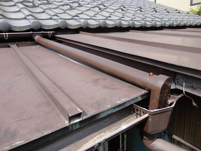 雨樋施工参考画像