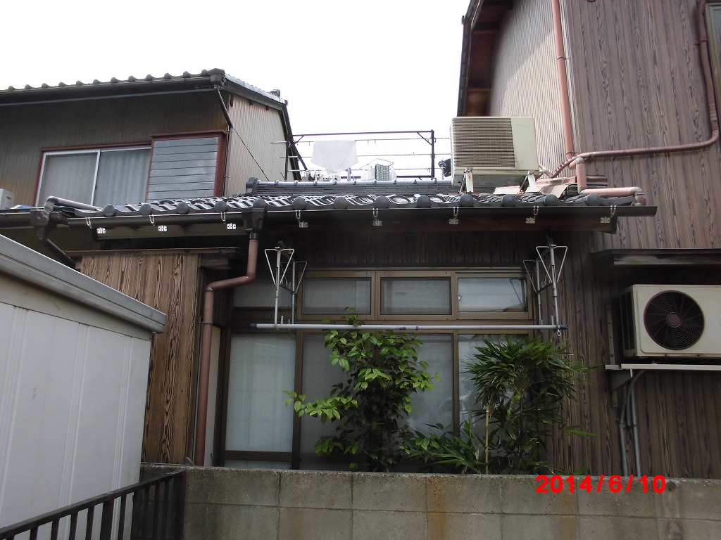 雨樋施工参考画像