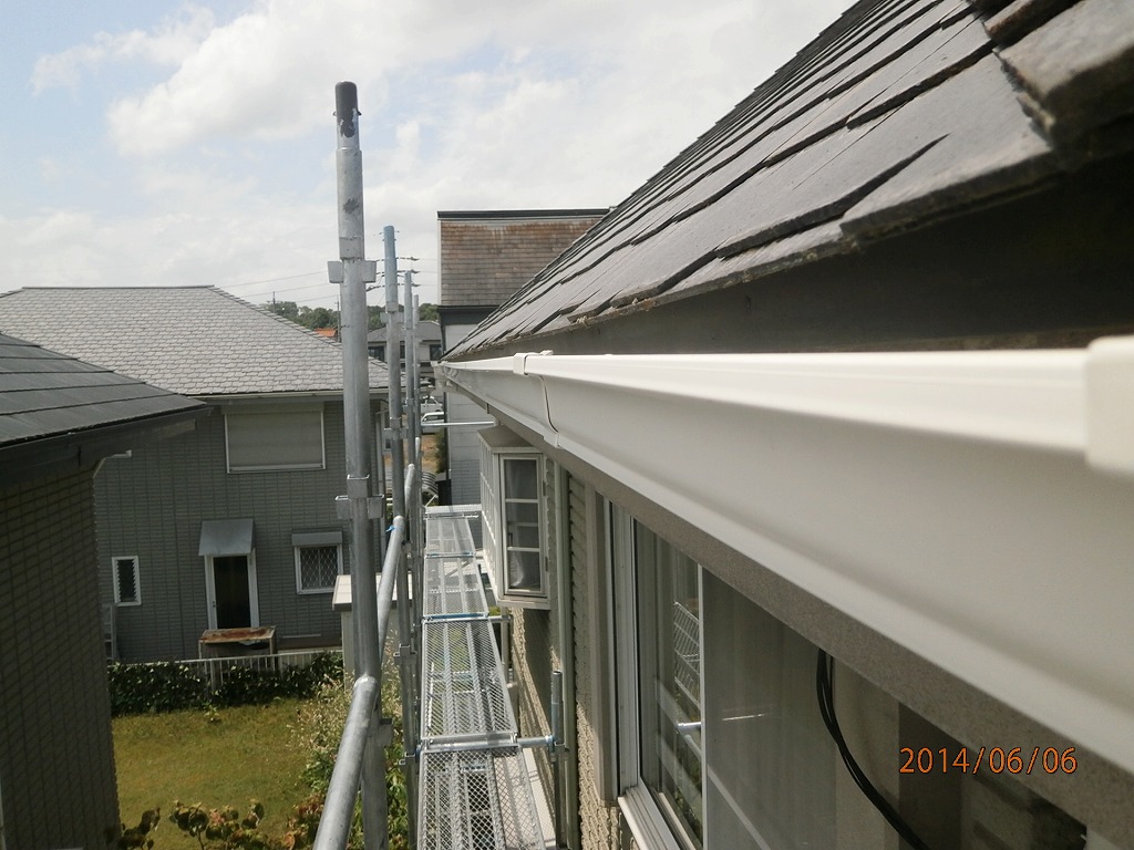 雨樋施工参考画像