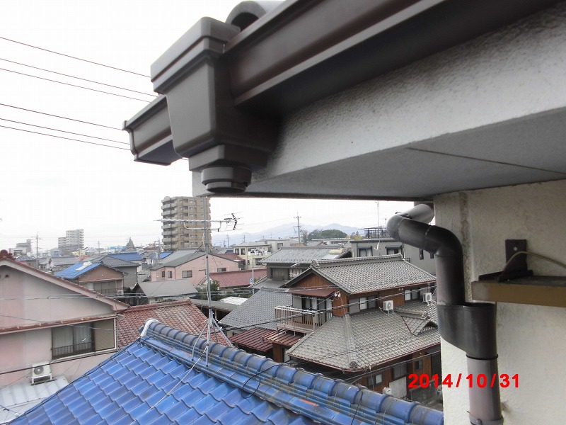 雨樋施工参考画像