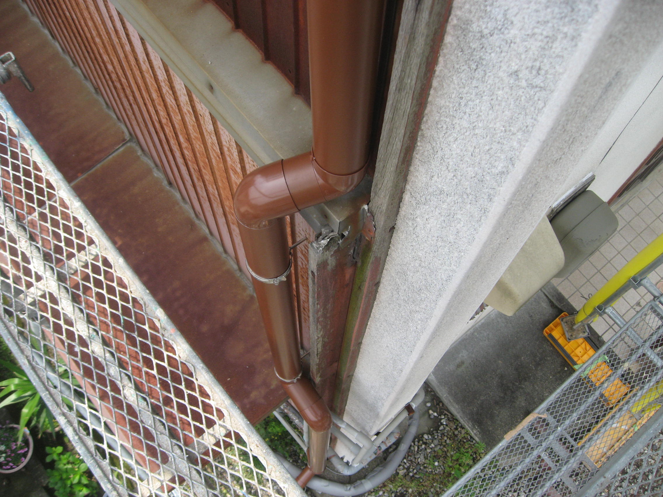雨樋施工参考画像