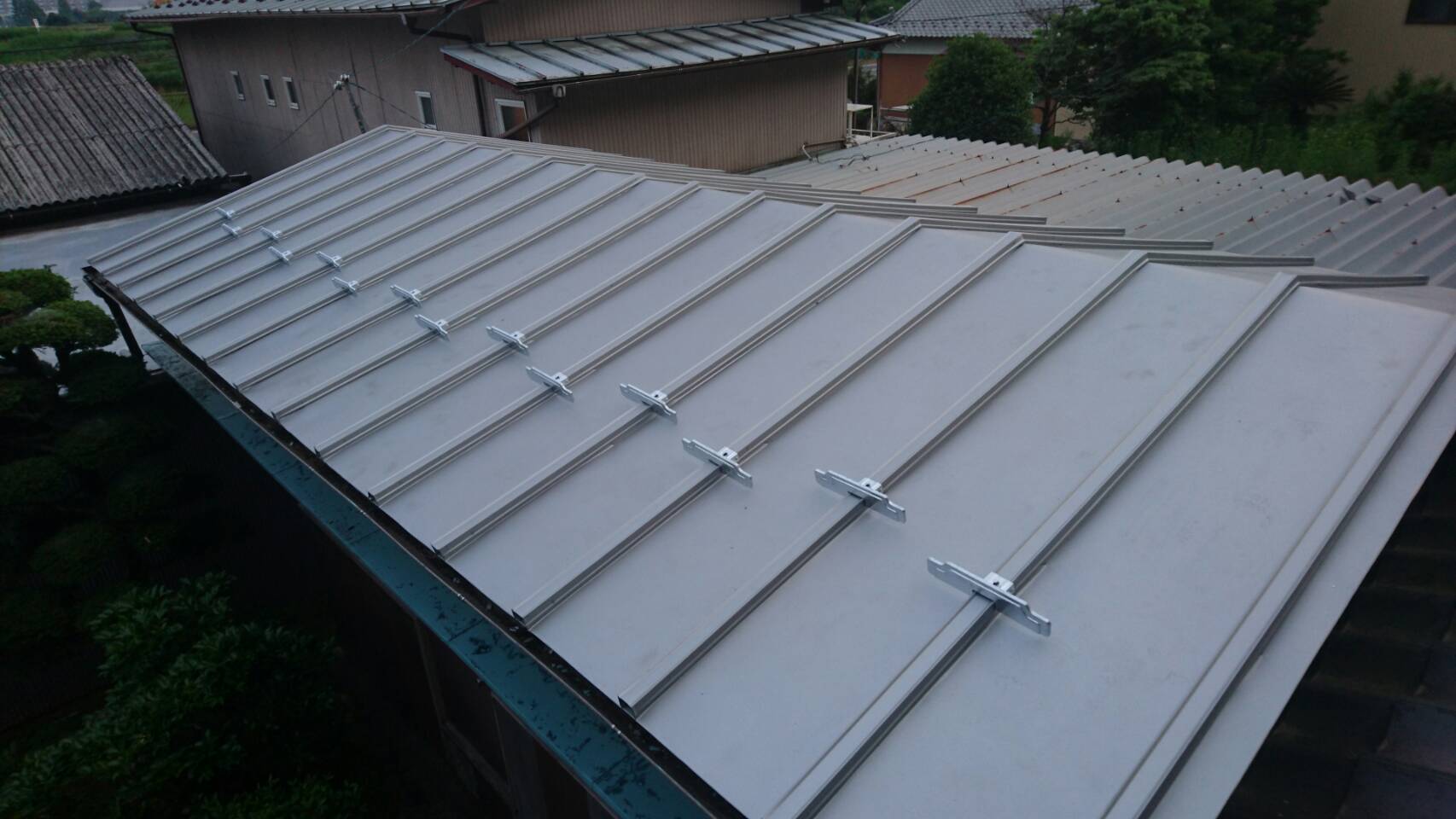 雨樋施工参考画像