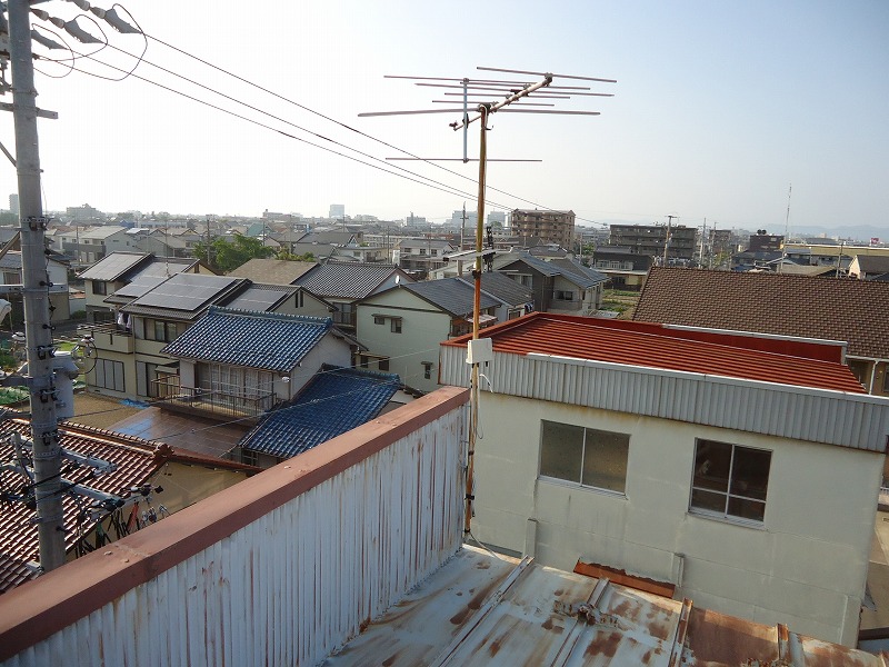 施工中の写真