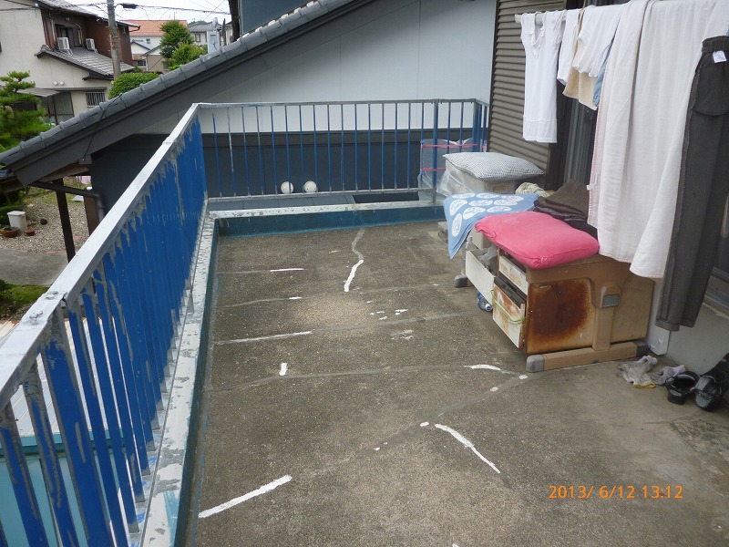 施工前の写真