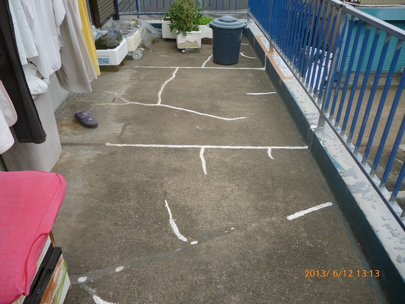 施工前の写真