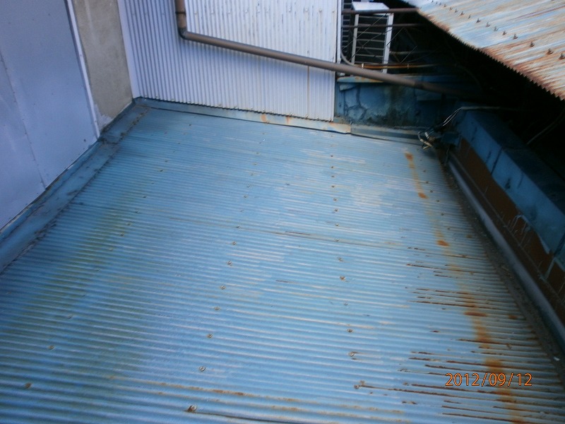 施工前の写真