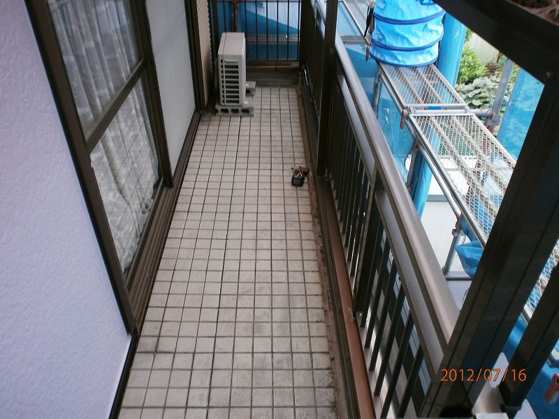 施工前の写真