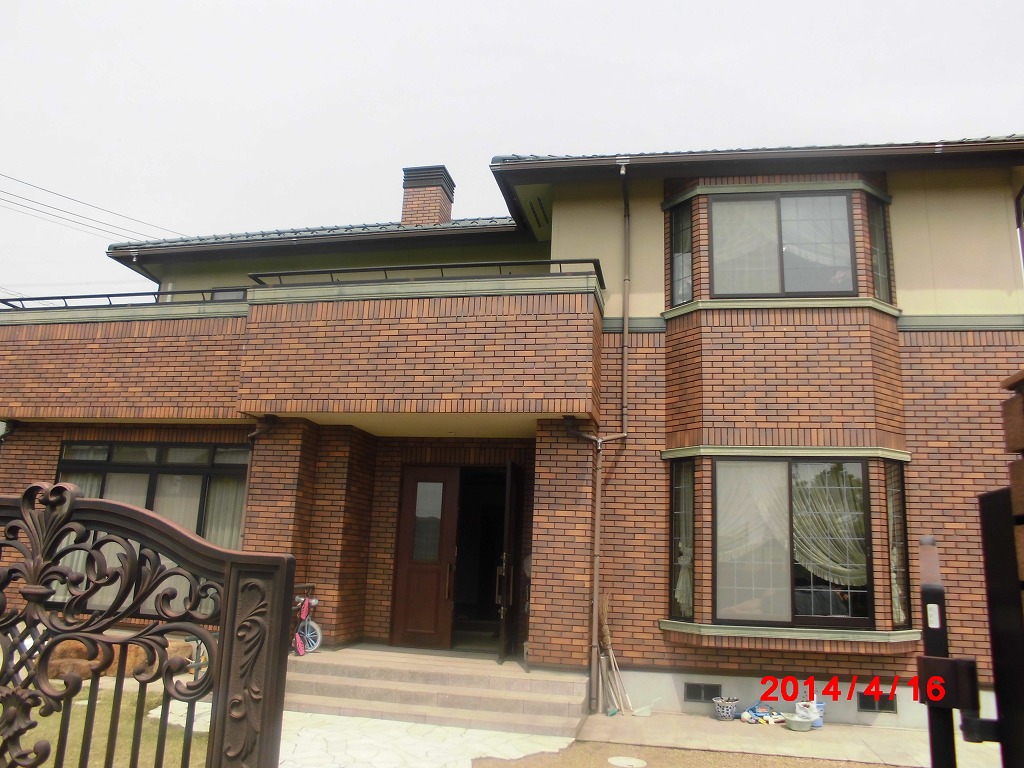 岐阜塗装センターの施工前写真  