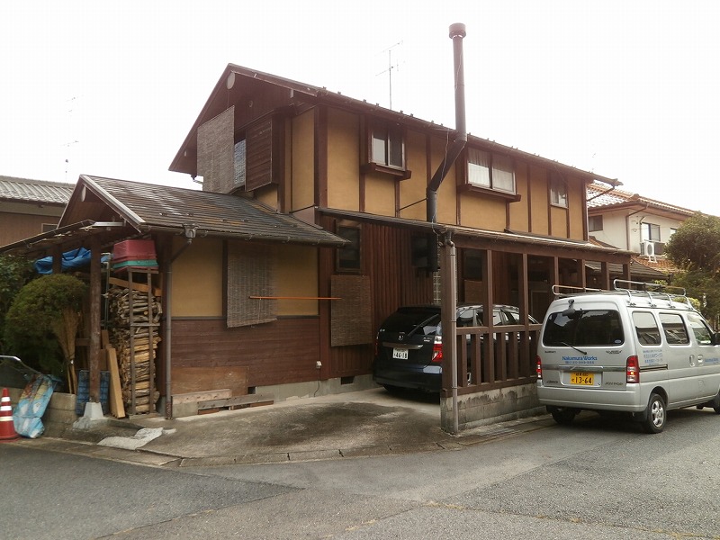施工前の写真