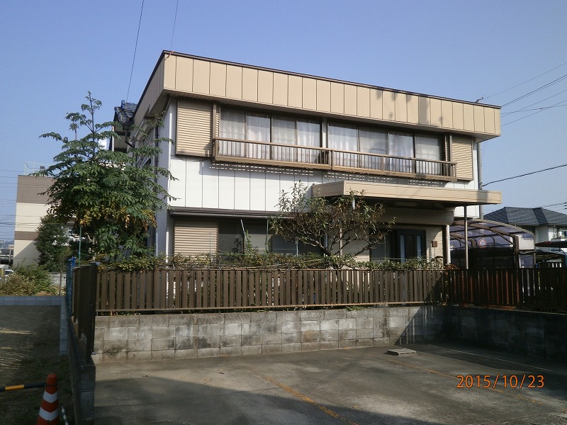 岐阜塗装センターの施工前写真  