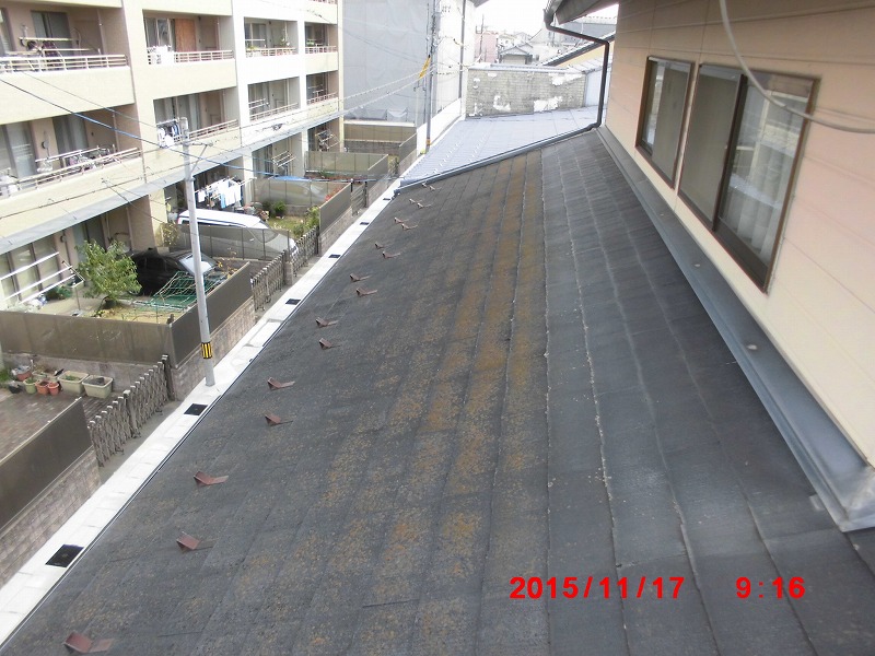 岐阜塗装センターの施工前写真  