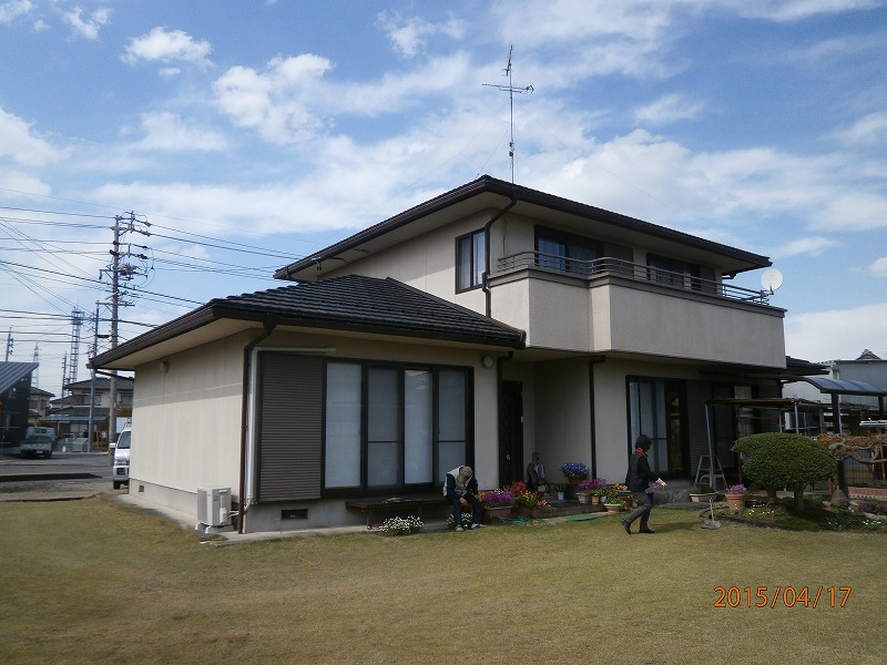 岐阜塗装センターの施工前写真  