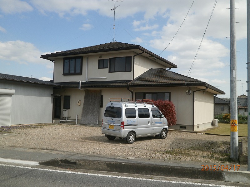 岐阜塗装センターの施工前写真  