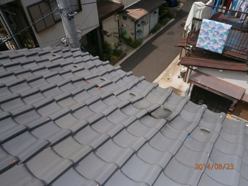 施工前の写真