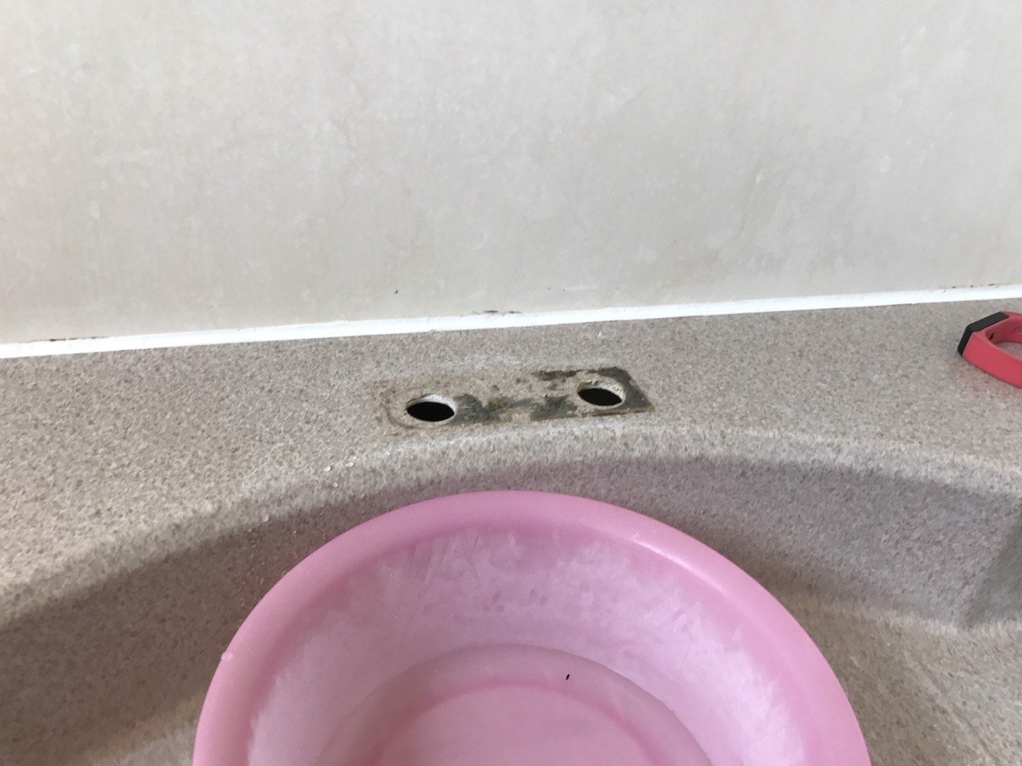 施工中の写真