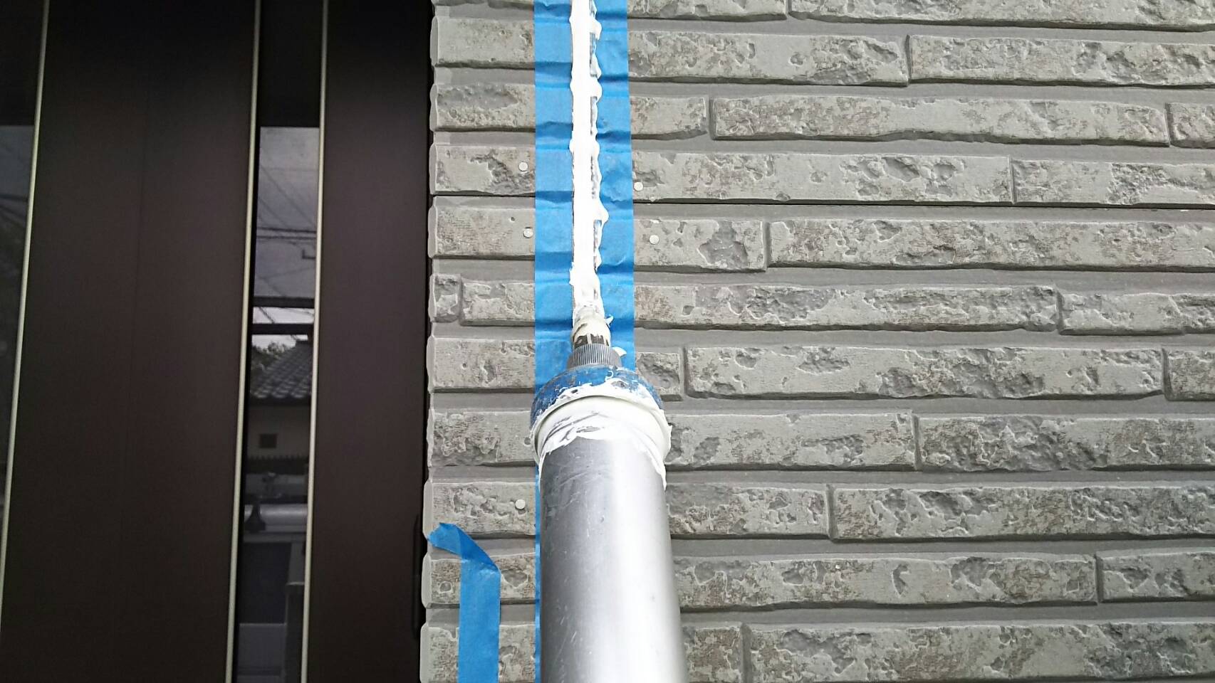 施工中の写真