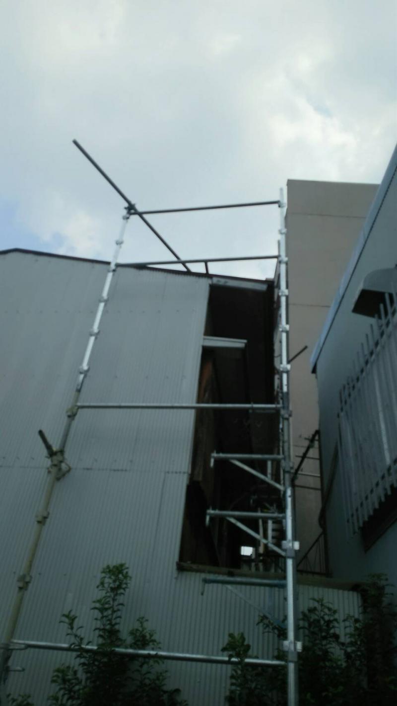 施工前の写真
