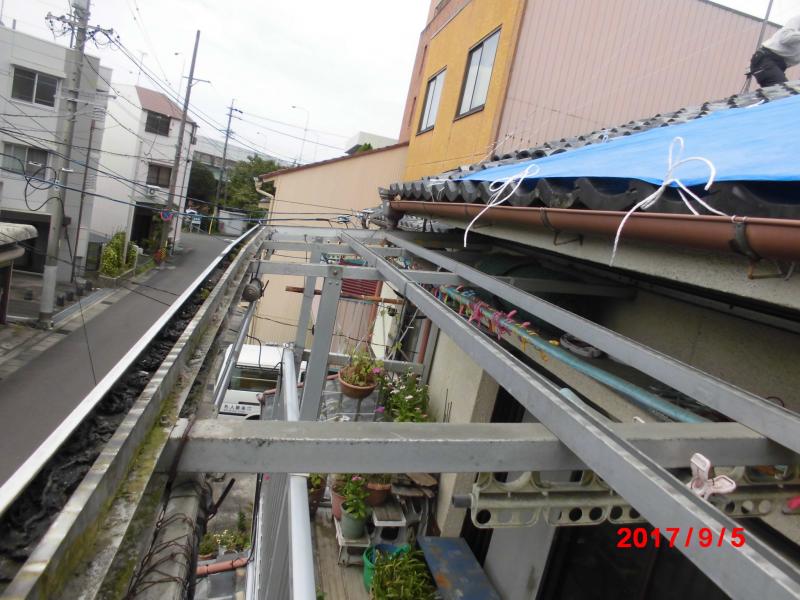 施工前の写真