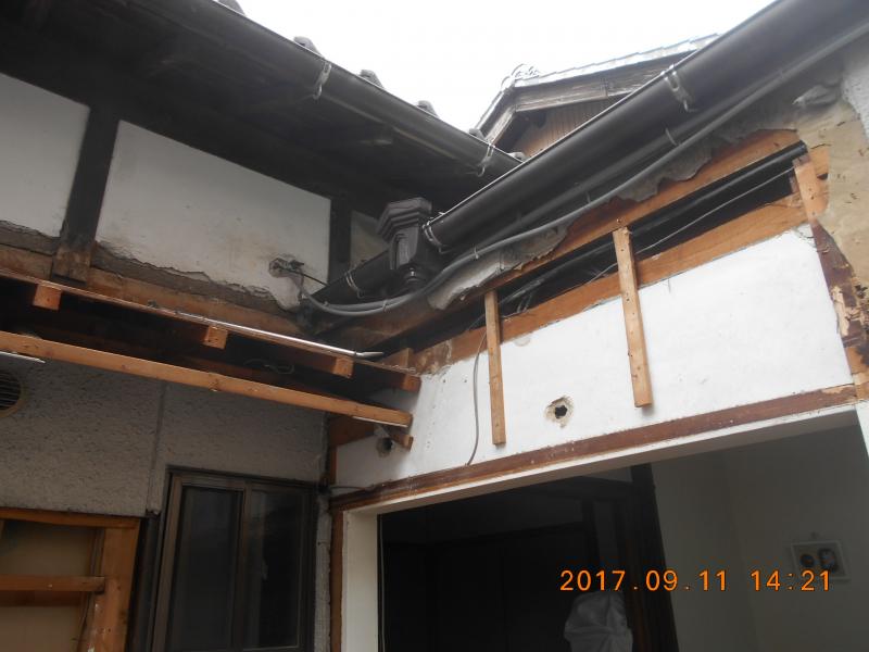 施工前の写真
