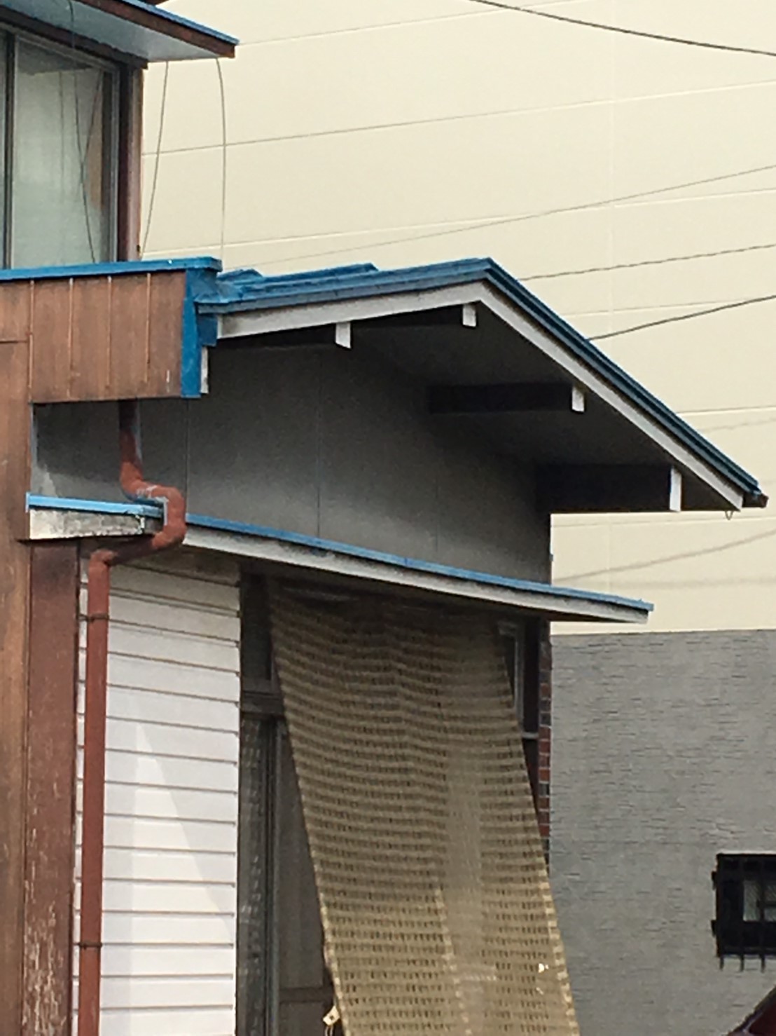 施工中の写真