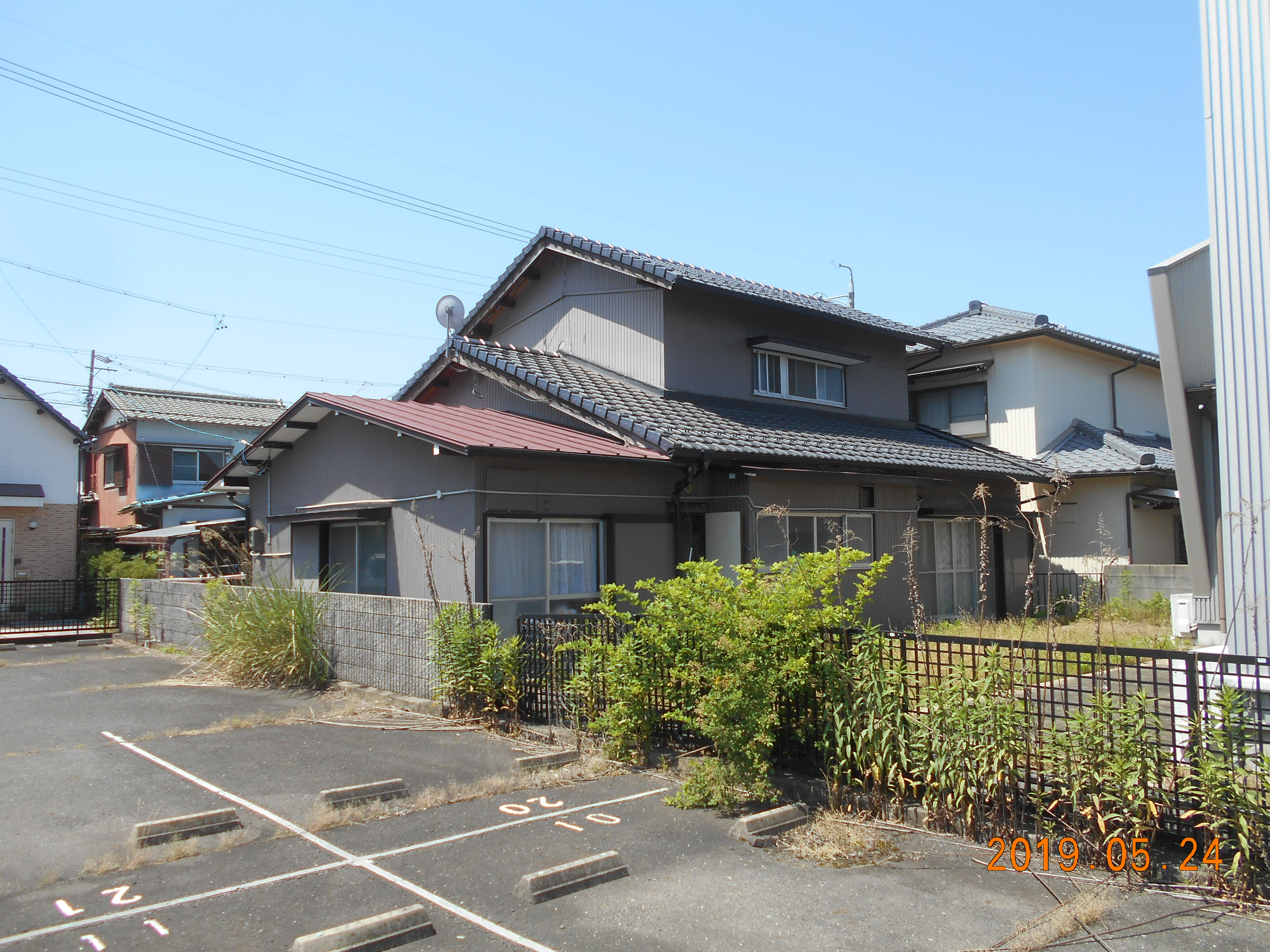 施工前の写真