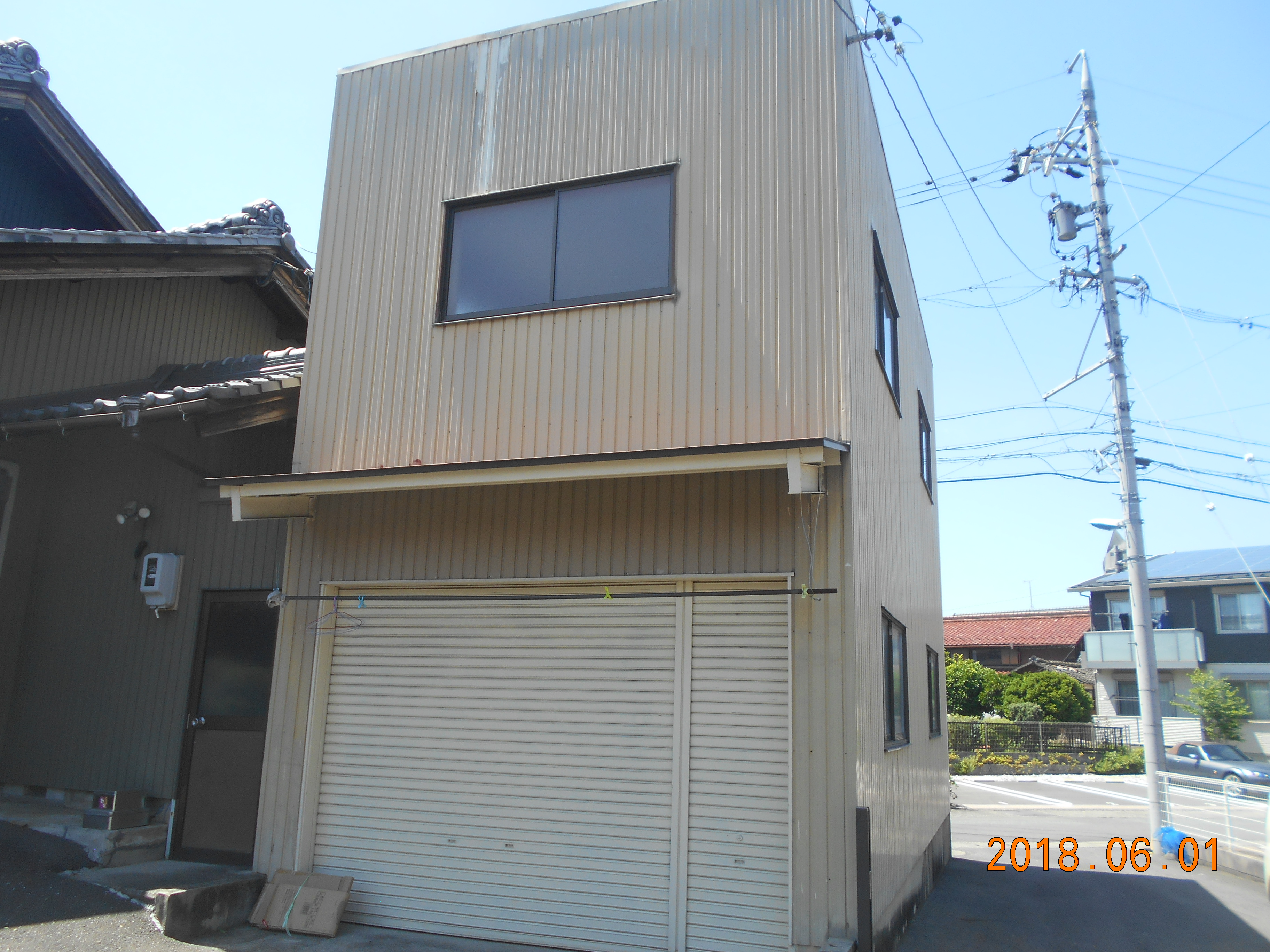 施工前の写真