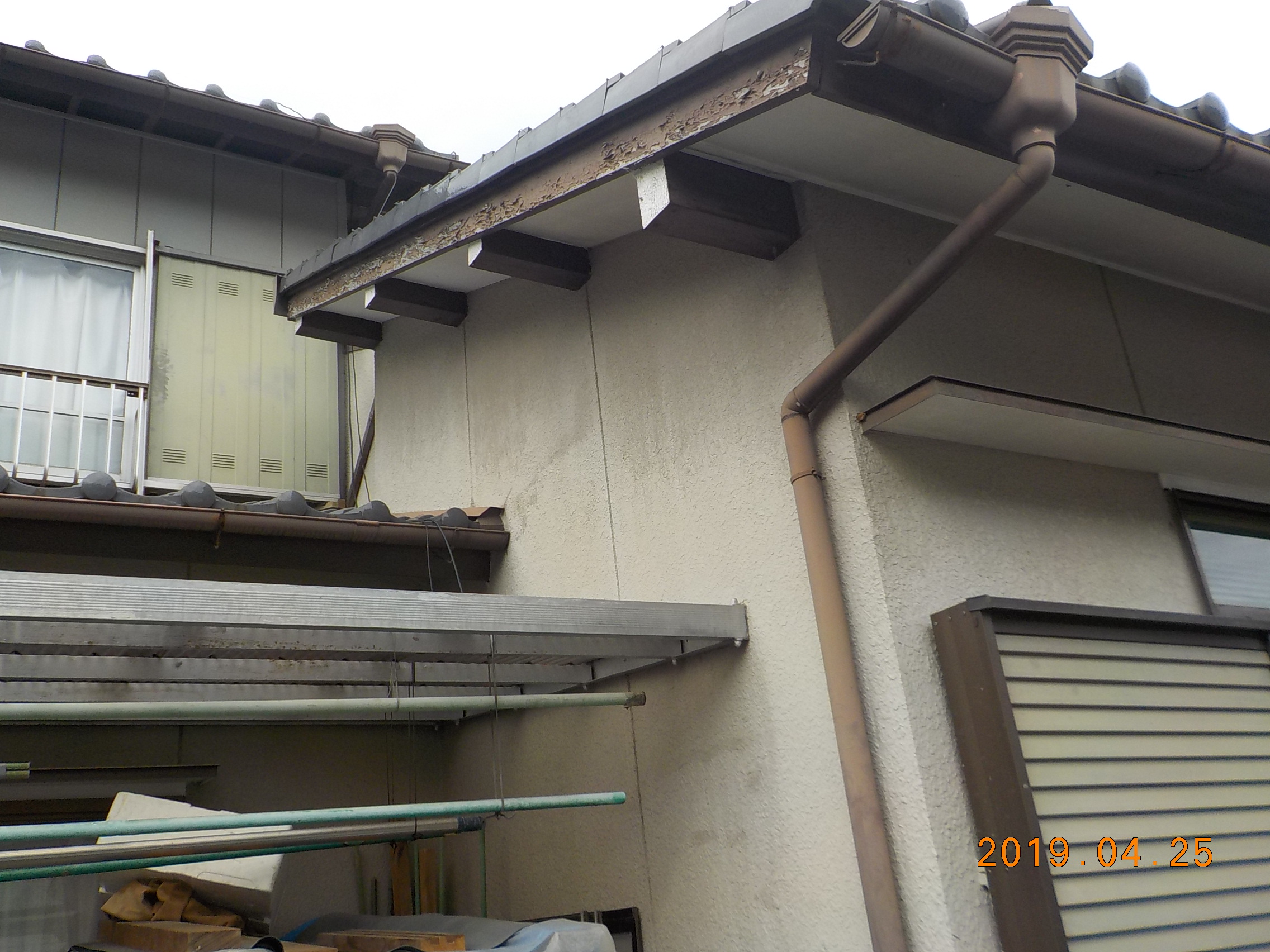 施工前の写真