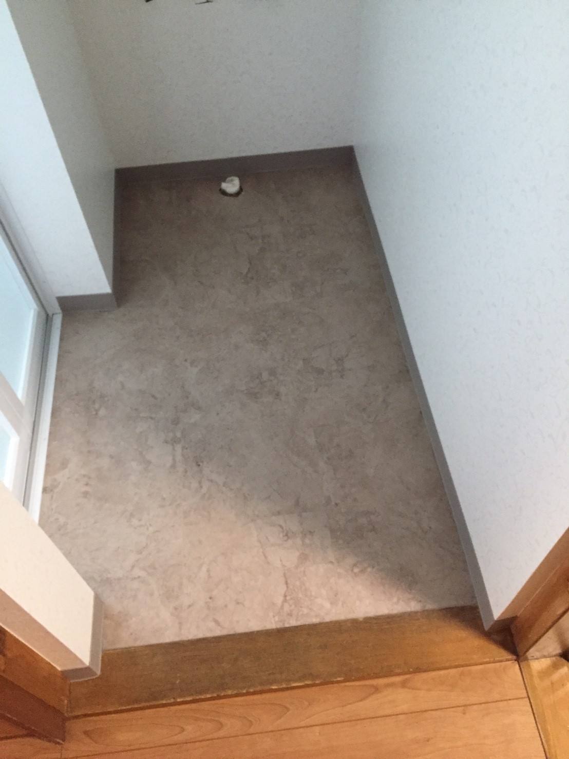 施工中の写真