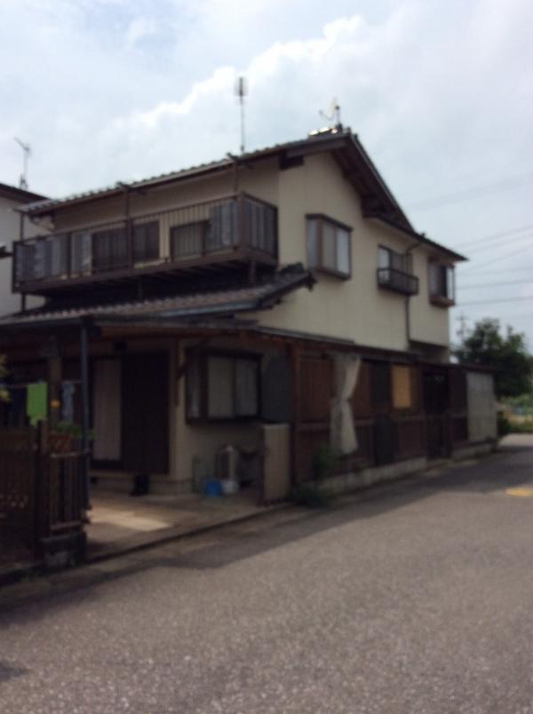 施工前の写真