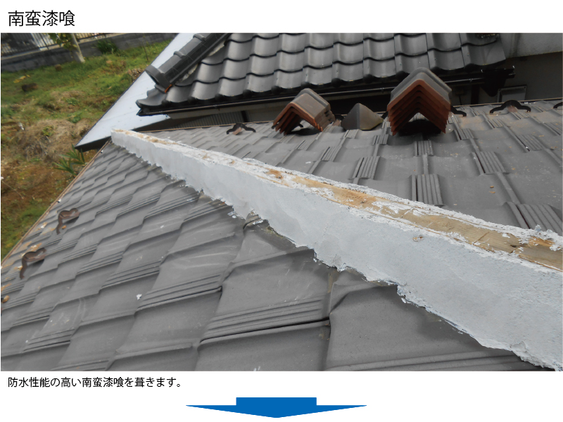 和瓦から金属屋根（横暖ルーフ）への葺き替え工事の手順