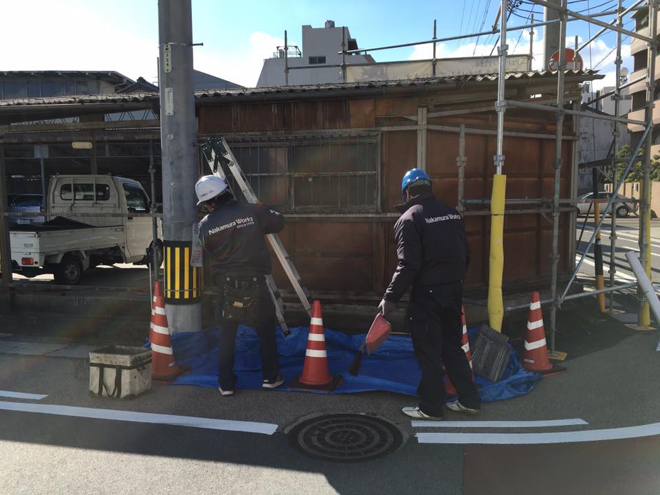 中村ワークス現在進行中施工写真