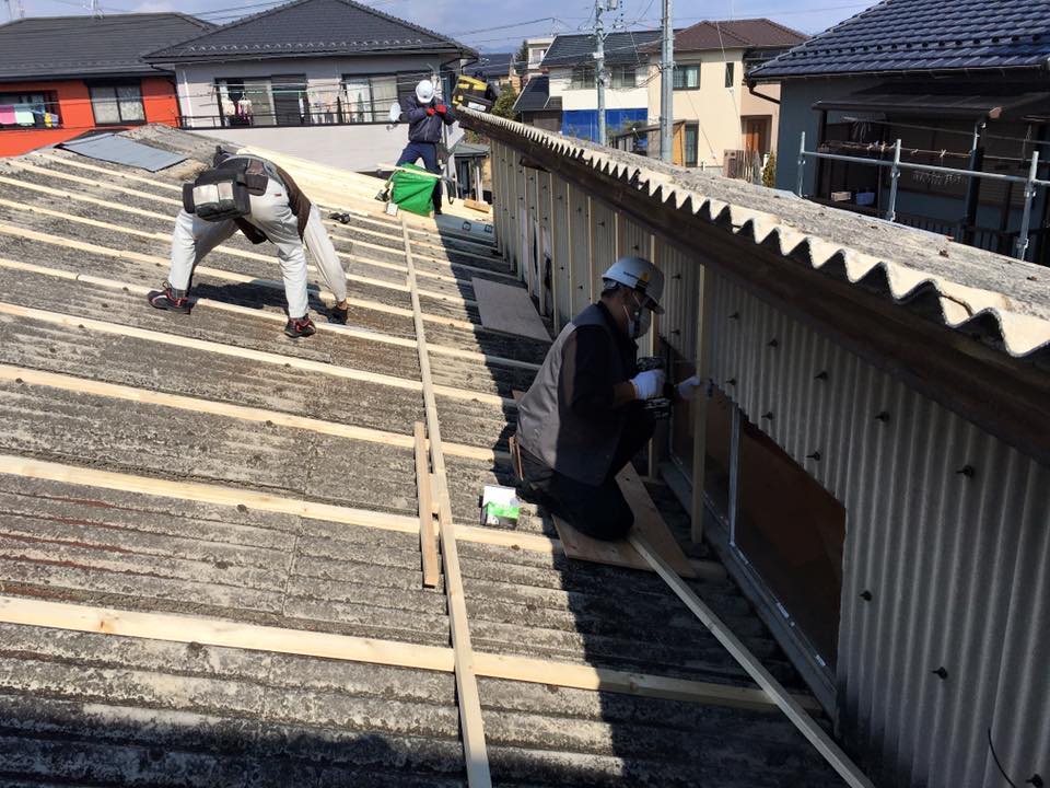 中村ワークス現在進行中施工写真