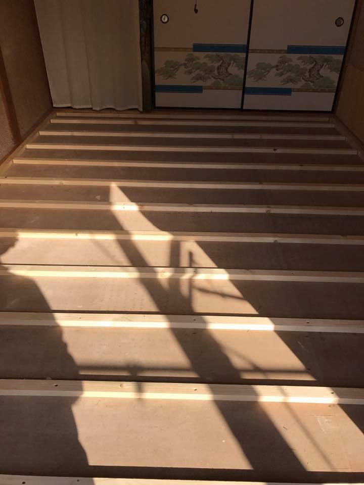 中村ワークス現在進行中施工写真