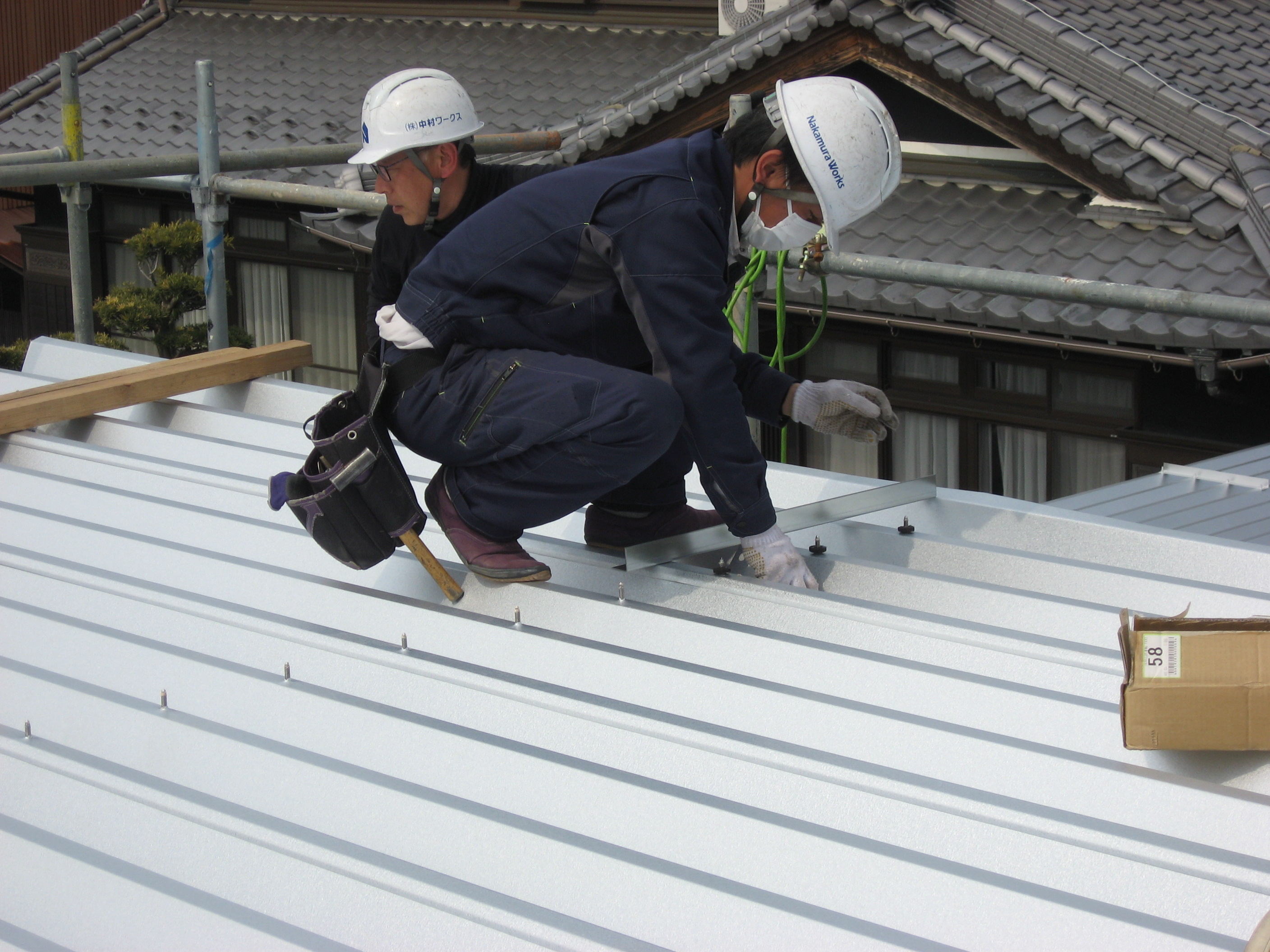 中村ワークス現在進行中施工写真