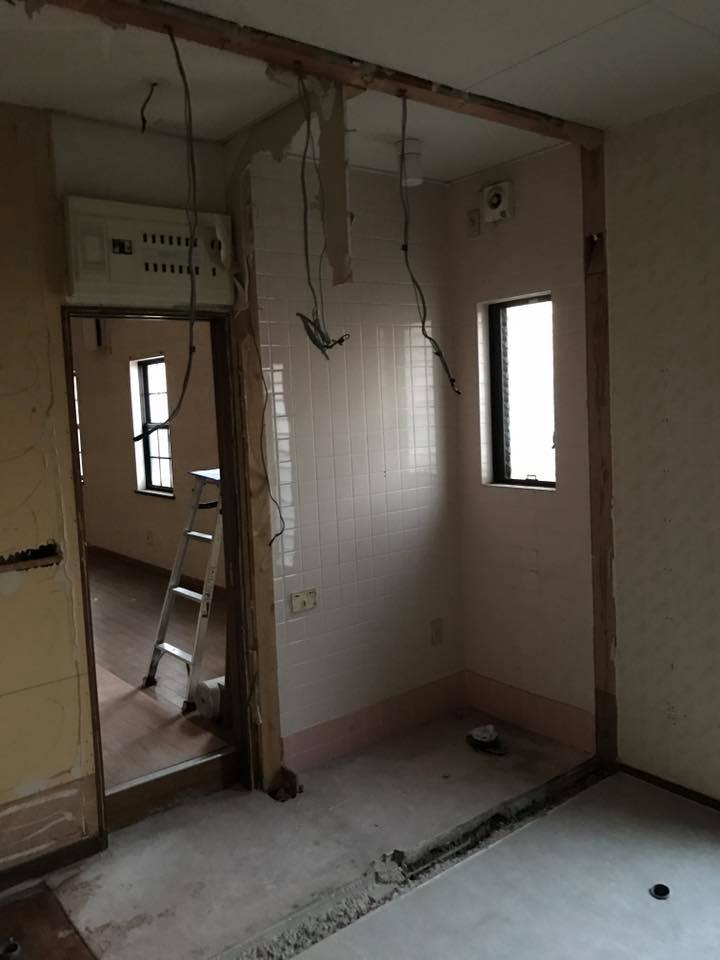 中村ワークス現在進行中施工写真