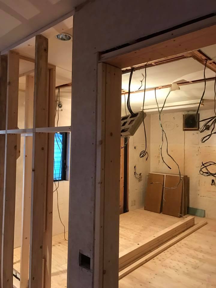 中村ワークス現在進行中施工写真