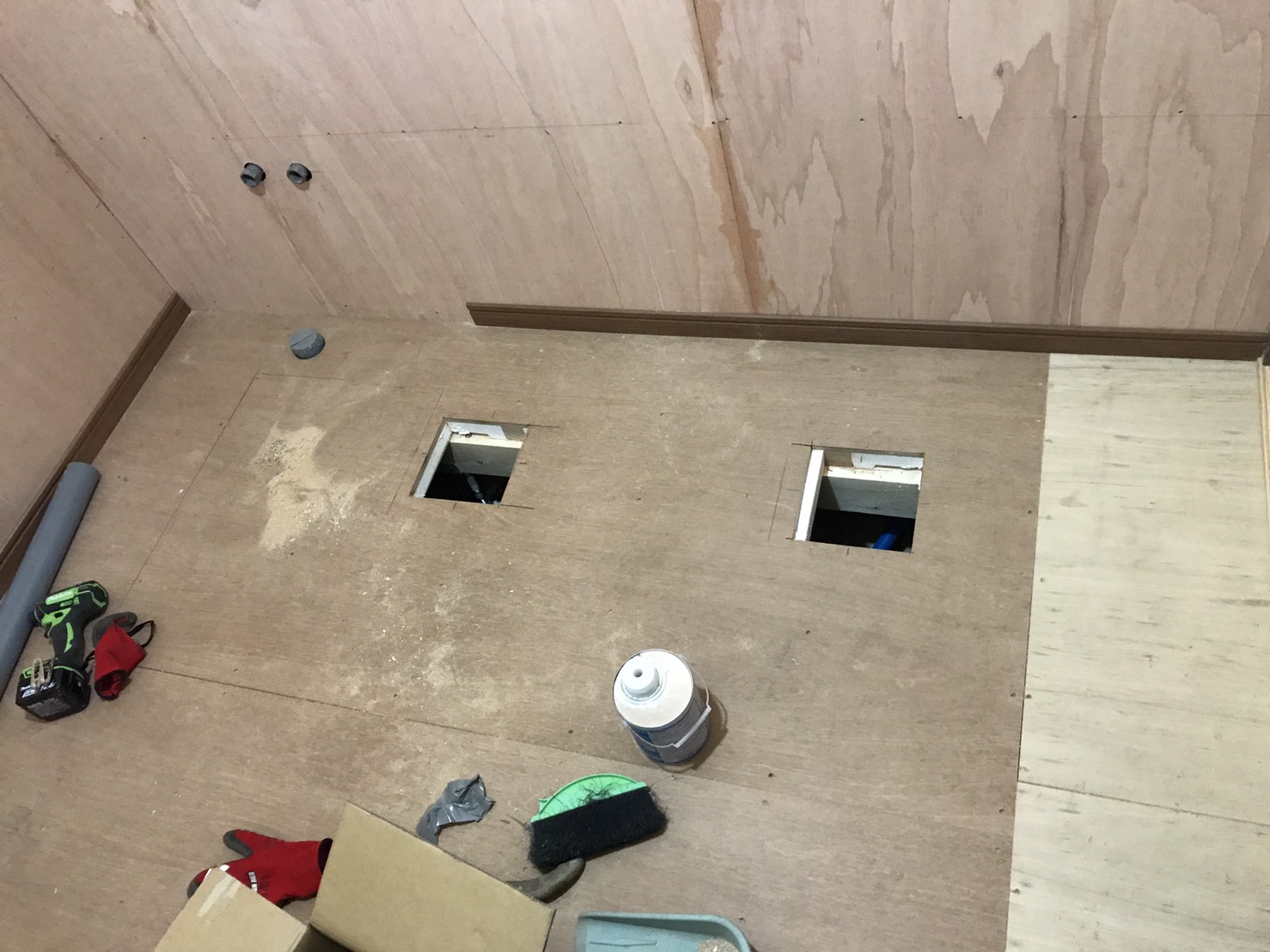 中村ワークス現在進行中施工写真