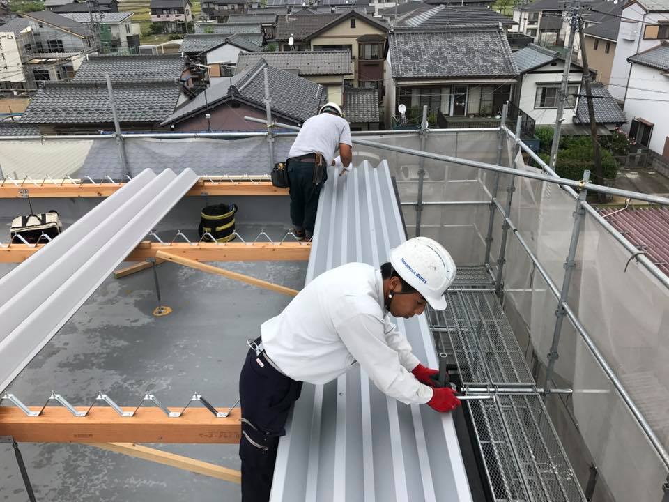 中村ワークス現在進行中施工写真