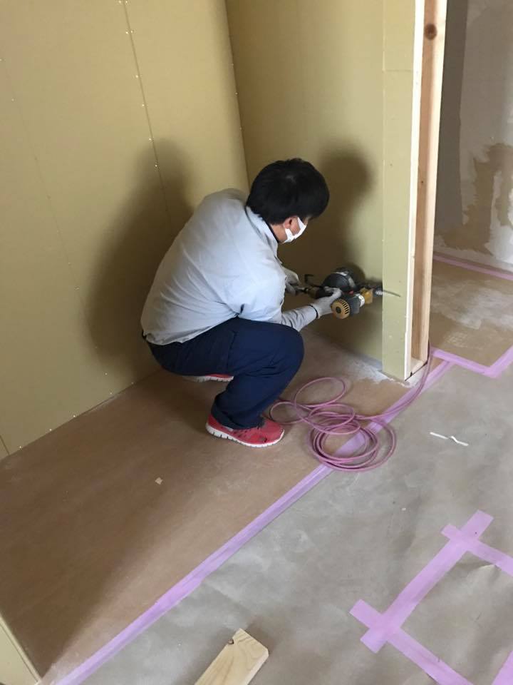 中村ワークス現在進行中施工写真