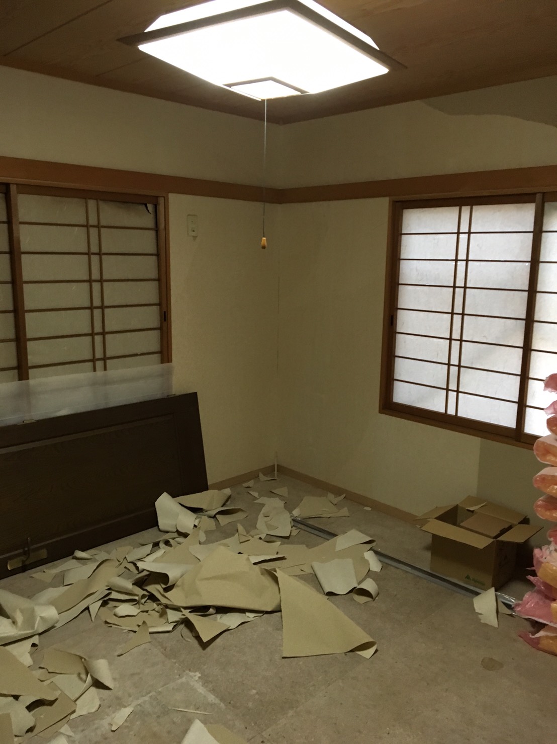 中村ワークス現在進行中施工写真