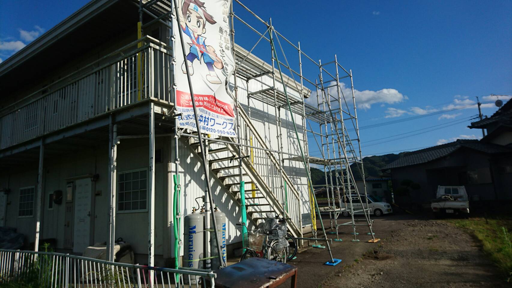 中村ワークス現在進行中施工写真