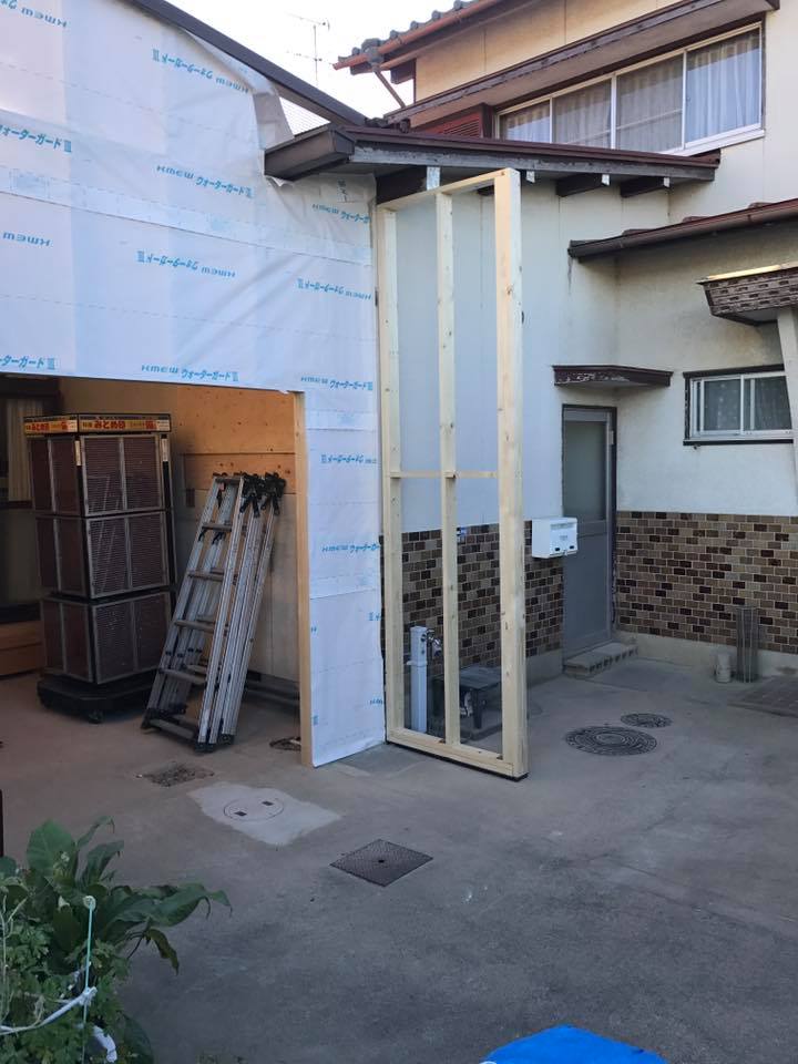 中村ワークス現在進行中施工写真