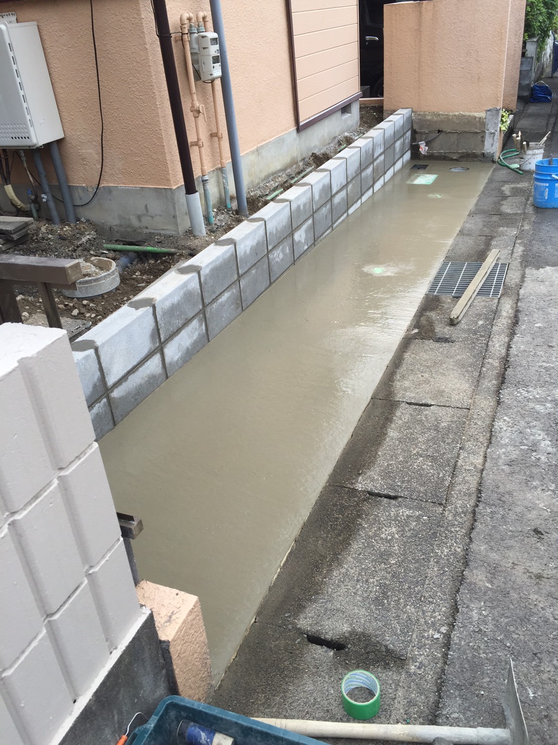 中村ワークス現在進行中施工写真