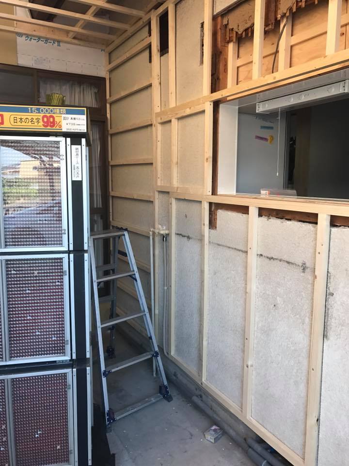 中村ワークス現在進行中施工写真