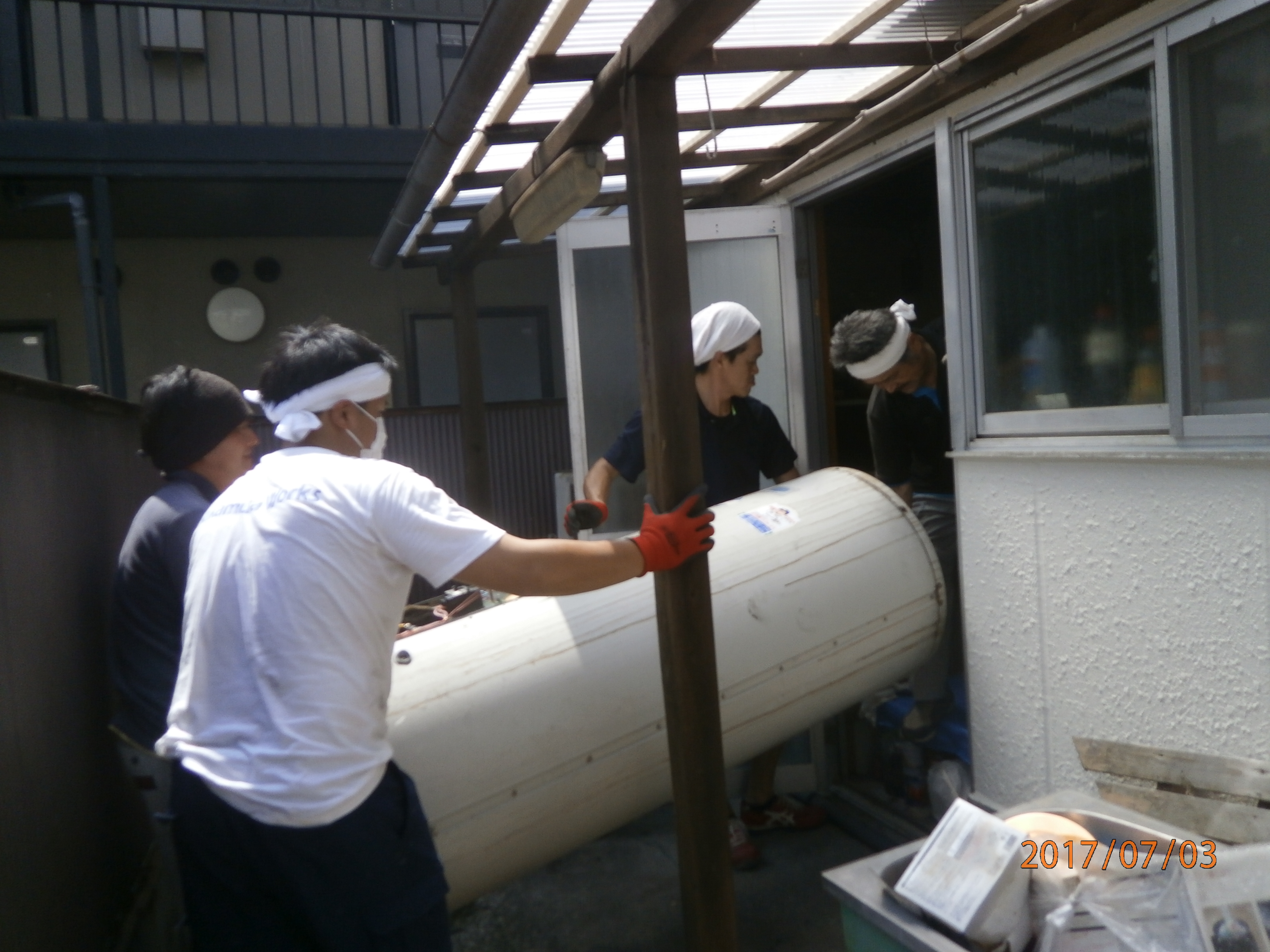 中村ワークス現在進行中施工写真
