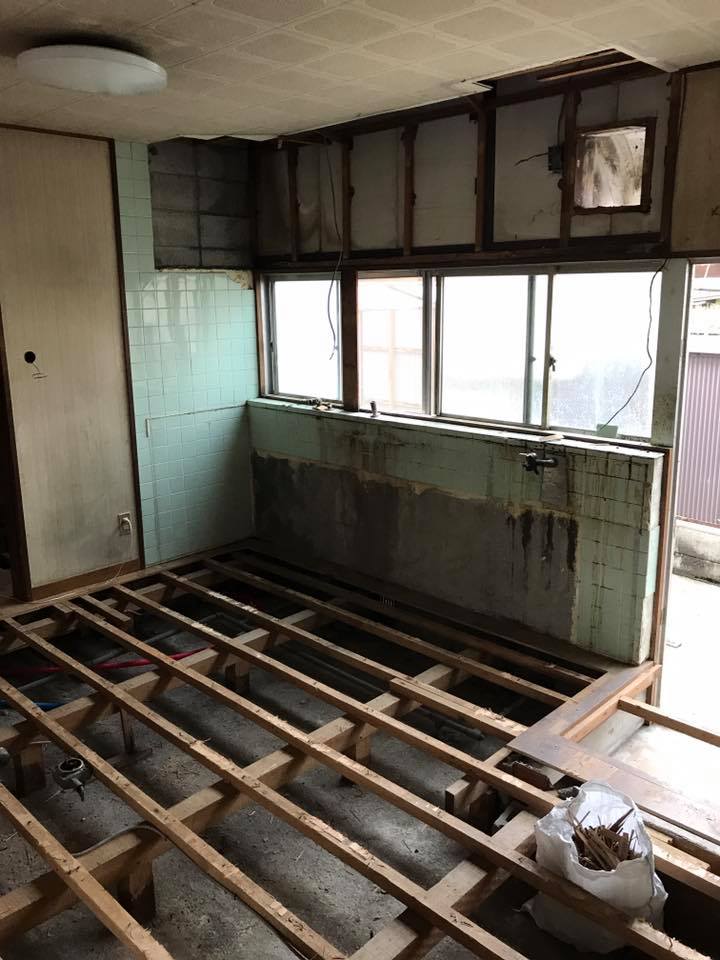 中村ワークス現在進行中施工写真