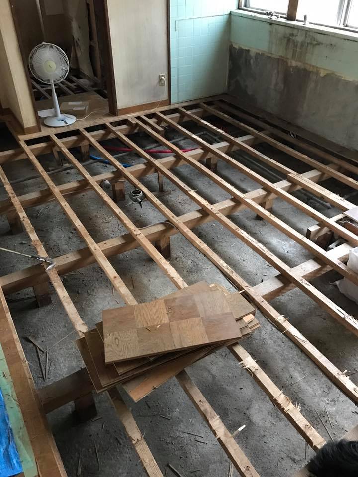 中村ワークス現在進行中施工写真