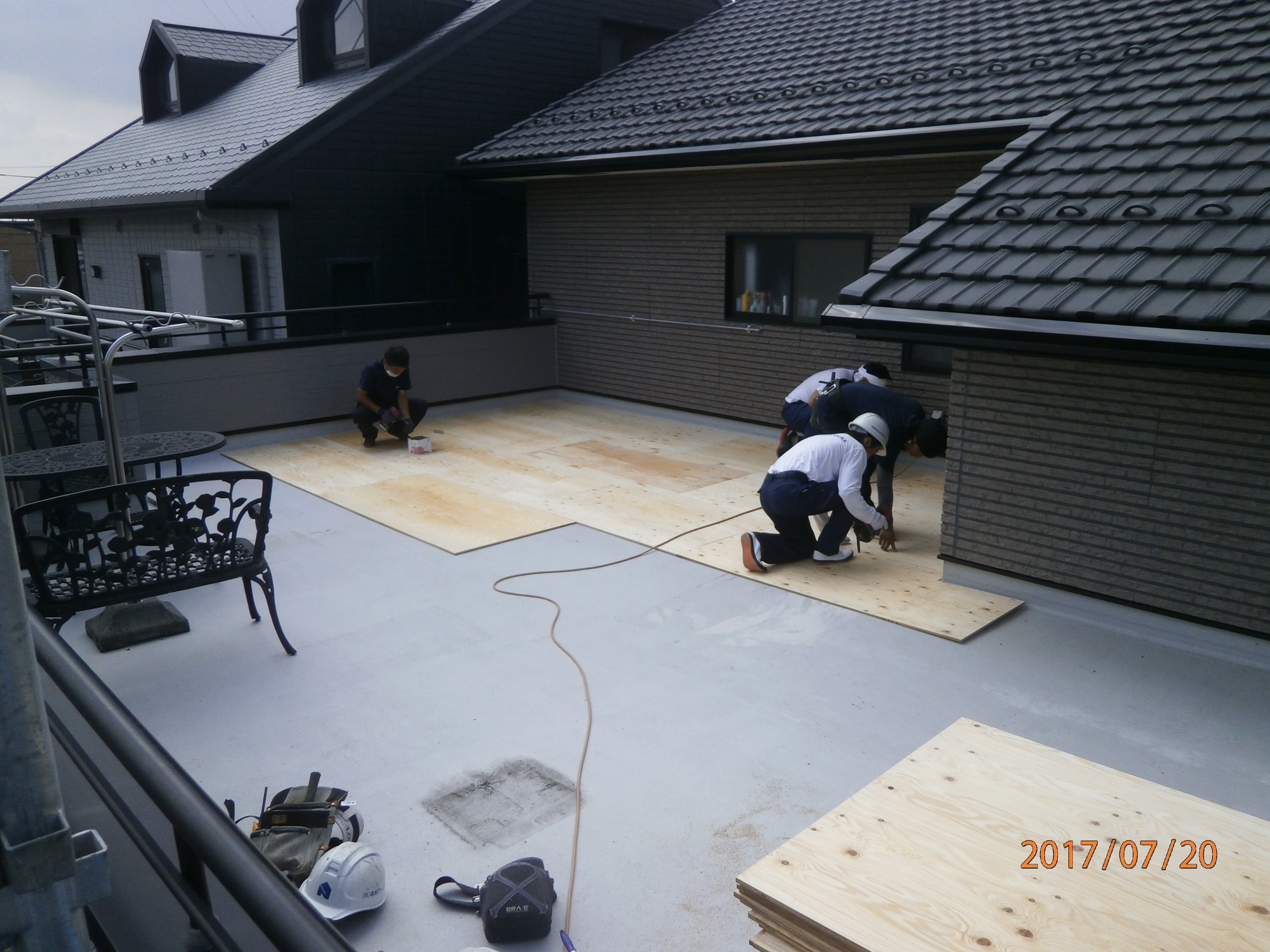 中村ワークス現在進行中施工写真