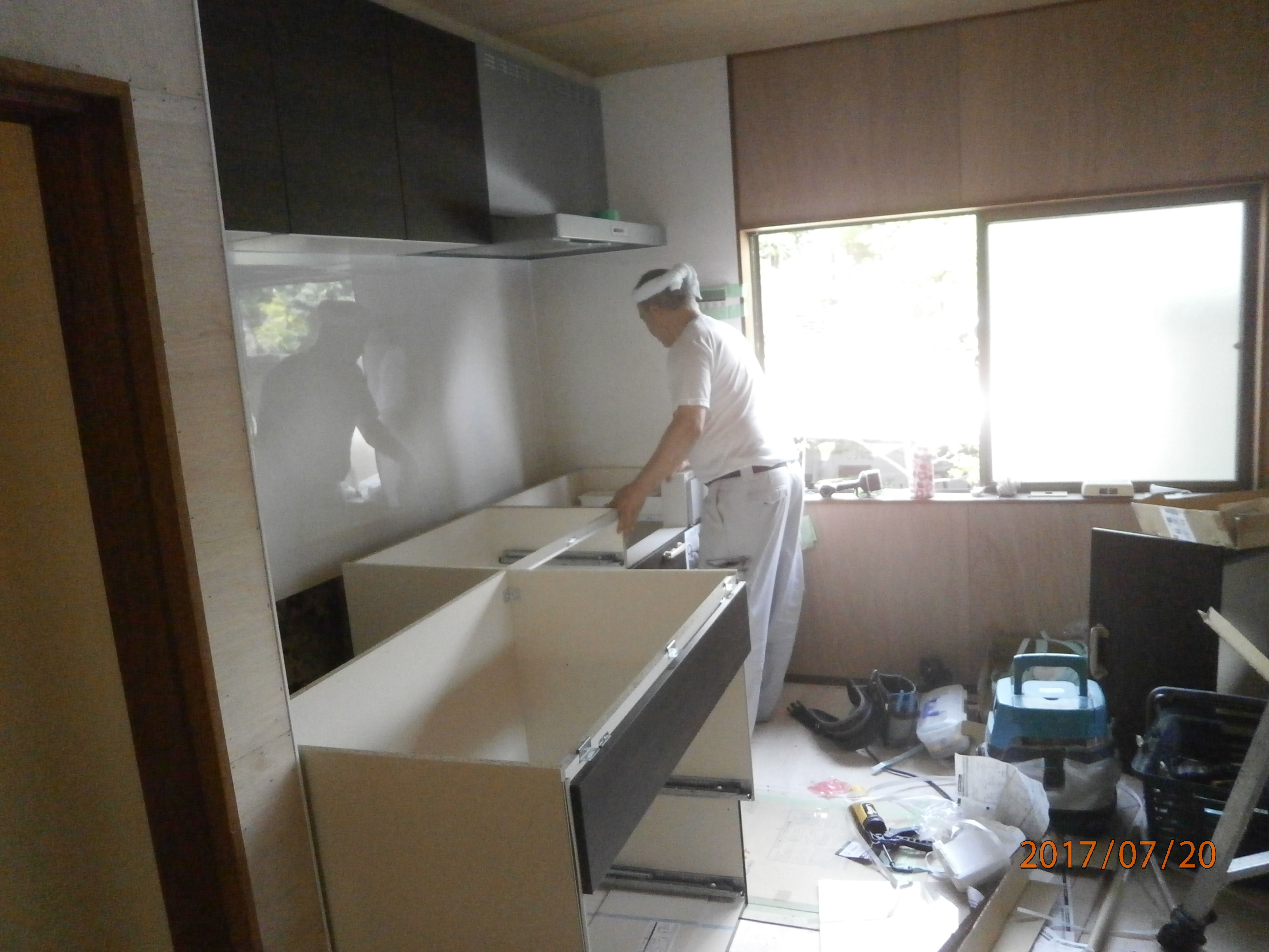 中村ワークス現在進行中施工写真