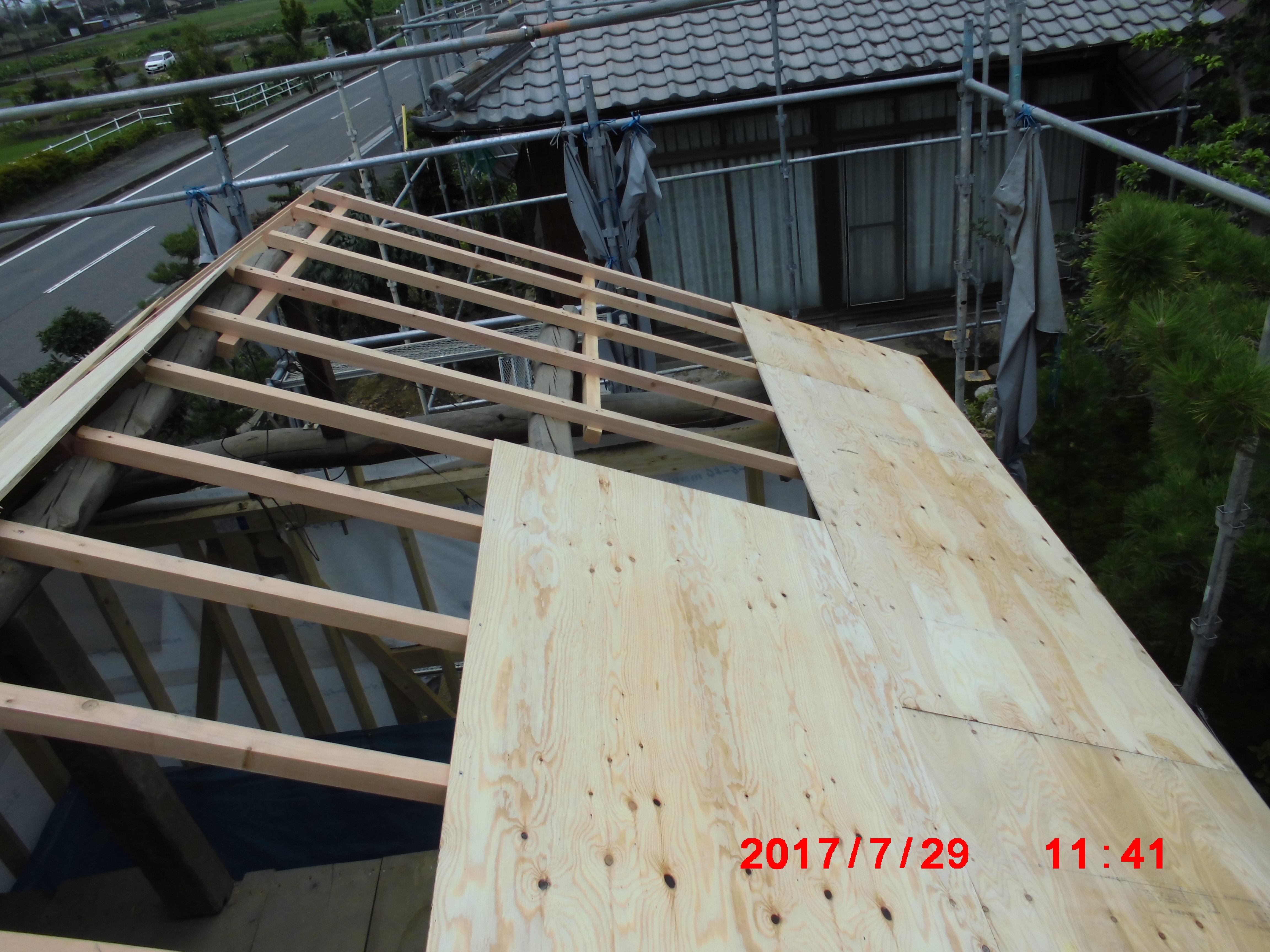 中村ワークス現在進行中施工写真